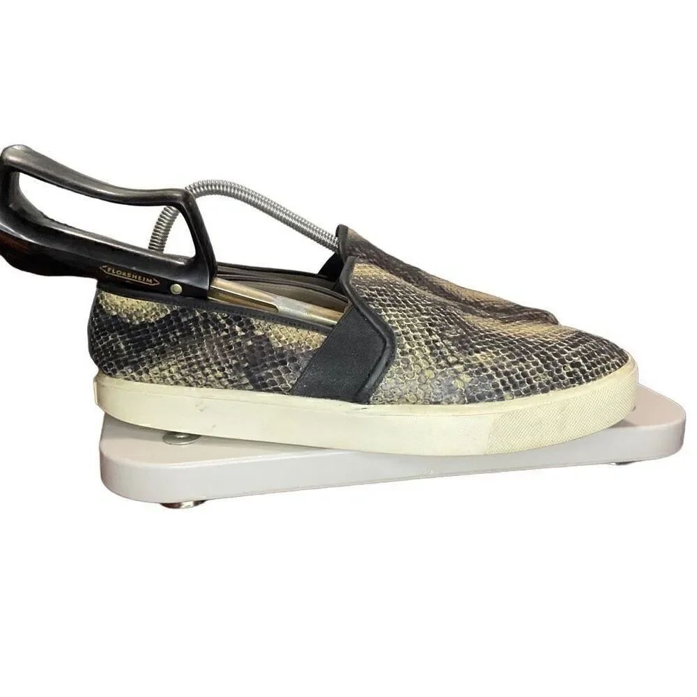 Vince Camuto Snake Skin Boat Shoes Sneakers Size US 8.5 M EU38.5